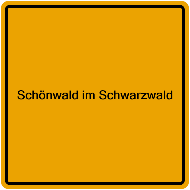 Einwohnermeldeamt24 Schönwald im Schwarzwald